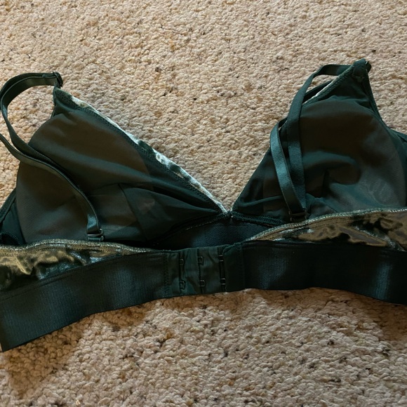 PINK Velvet Green Bra M - Picture 4 of 4